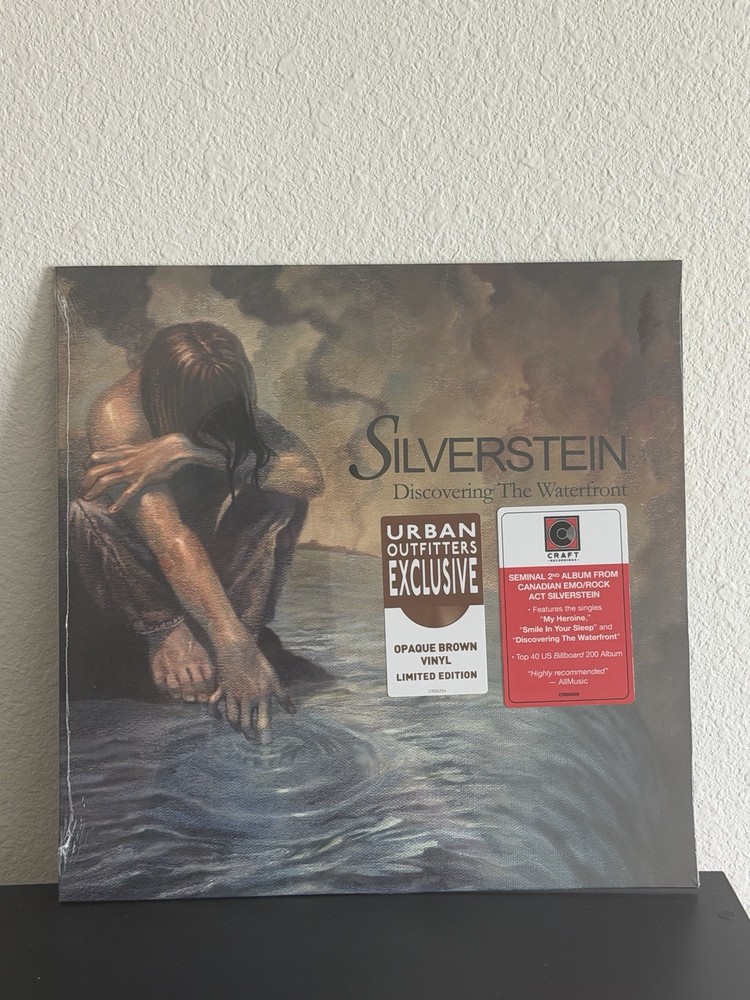 SILVERSTEIN Discovering The Waterfront LP on BROWN VINYL New SEALED Colored /500
