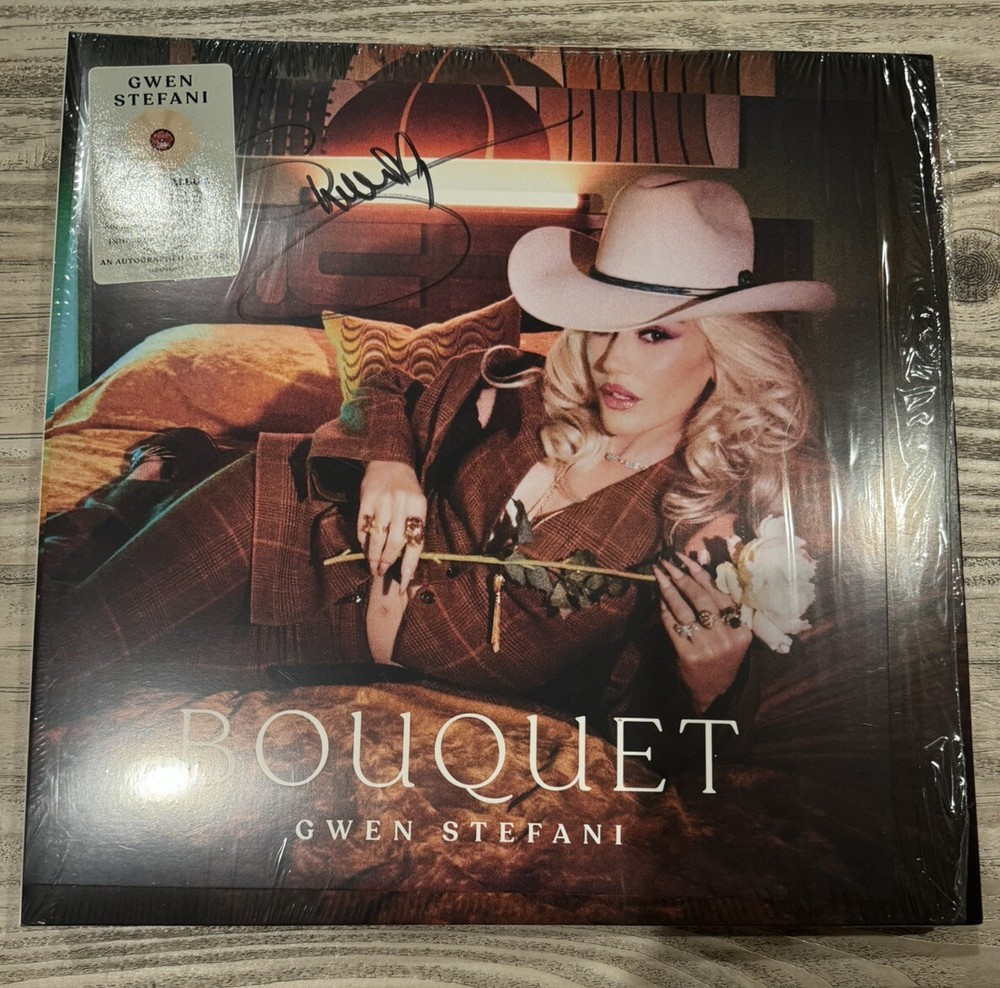 SIGNED Bouquet Insert + Indie Exclusive Cream Vinyl – AUTOGRAPHED Gwen Stefani