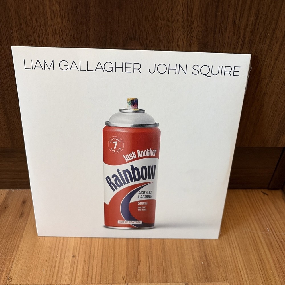Liam Gallagher & John Squire ‚Just Another Rainbow‘ 7″ Vinyl Etched Sealed Oasis