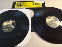 (2x) 50 Cent- Wanksta (Clean/ Dirty Versions) – 12” Vinyl Single (8 Mile) 2002