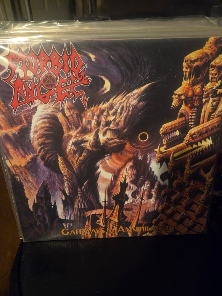 MORBID ANGEL- gateways to annihilation 12″ vinyl lp record death black metal