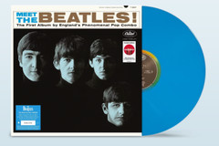 The Beatles : Meet The Beatles! (Ltd 60th Anniv 180g Blue Vinyl LP) NEW/SEALED