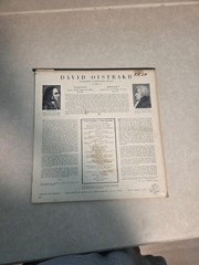 DAVID OISTRAKH violin – TARTINI Devil’s Trill & MOZART Sonata – ANGEL UK LP NM