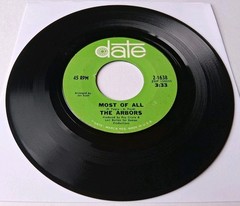 The Arbors – The Letter / Most Of All Vinyl 45 – 1969 Date – Plays Great!
