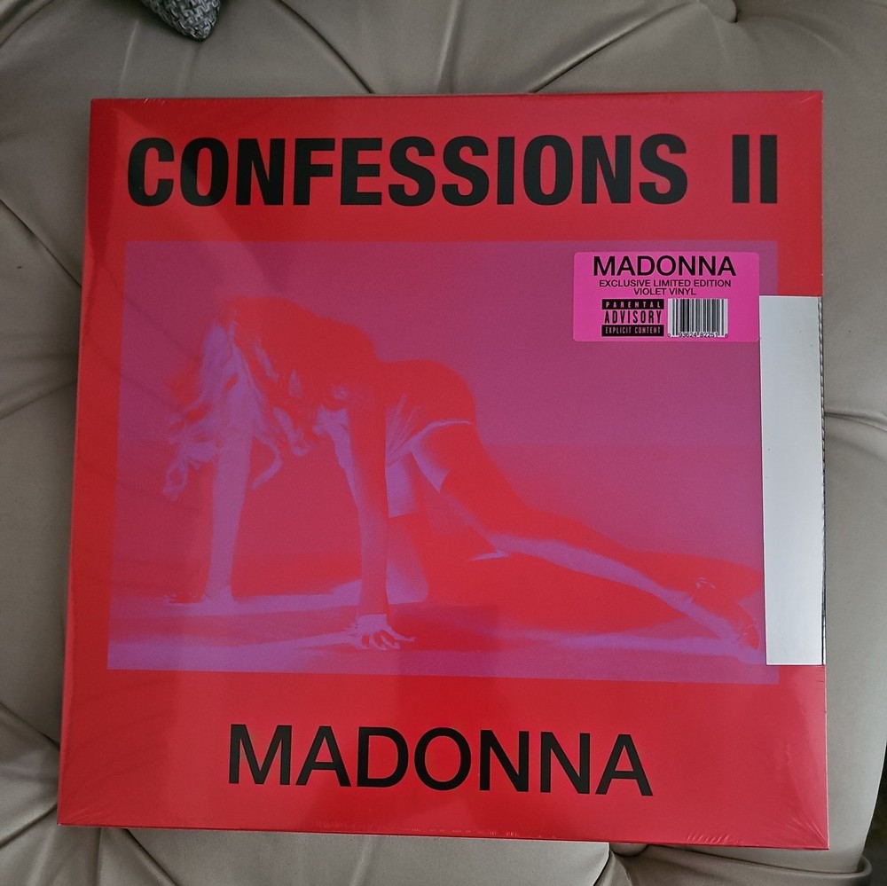 RARE MADONNA CONFESSIONS II Community Exclusive Violet Limited Edition Vinyl NEW