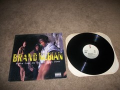 BRAND NUBIAN – PUNKS JUMP UP TO GET BEAT DOWN – HIP HOP SINGLE 1992 – EX VINYL