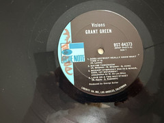 Grant Green Blue Note 84373 LP „Visions“ Jazz ~ 1971 1st Press ~ Soul Funk
