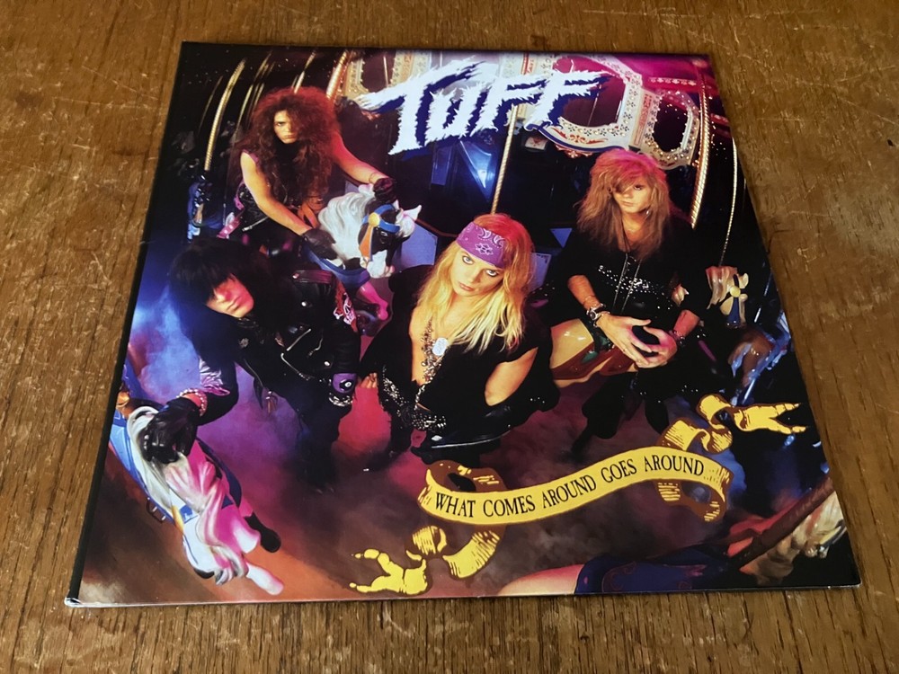 TUFF What Comes Around Goes Around 12″ BLACK Vinyl Gatefold Reissue 2021 SIGNED