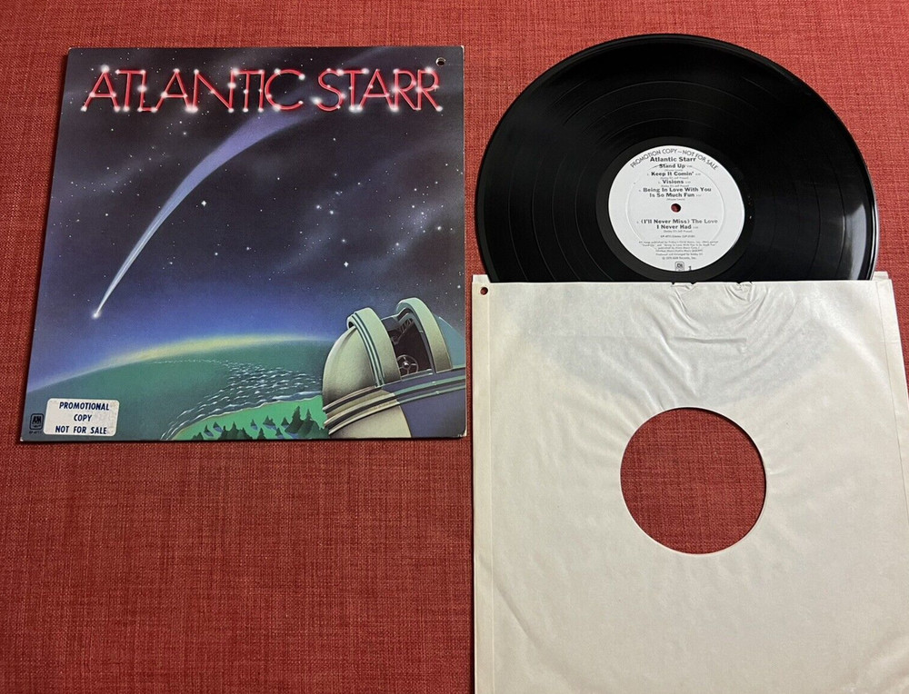 ATLANTIC STARR – Self Titled / White Label Promo Vinyl LP Record / 1978 SP-4711
