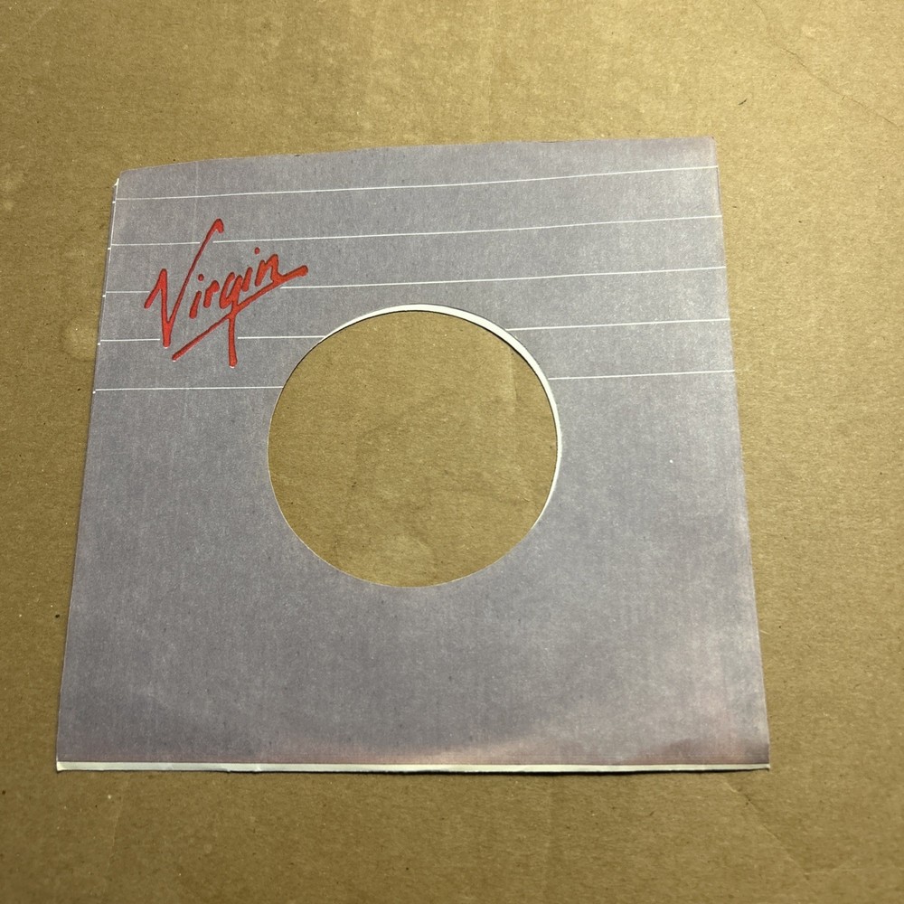 1 Company Sleeve Only Red Virgin 45 add ship .10 cents