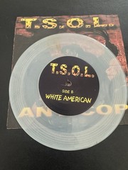 T.S.O.L. “anticop” 7” Single, 2001 Nitro Vintage Rock N Roll Punk J Dilla Vtg