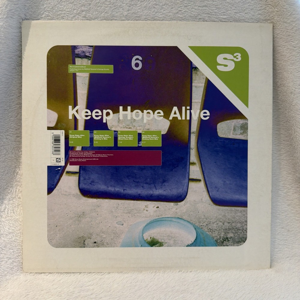 Crystal Method – Keep Hope Alive Featuring Mixes By Midfield General 12in