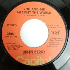 Helen Reddy You and Me Against the World 45 RPM Record Capitol 3897