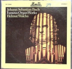 HELMUT WALCHA JOHANN SEBASTIAN BACH FAMOUS ORGAN WORKS HELIDOR VINYL LP 181-38