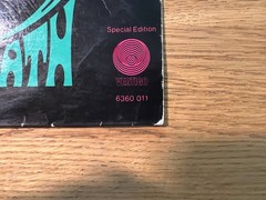 Black Sabbath „Paranoid“ rare Swiss Club Edition with unique cover