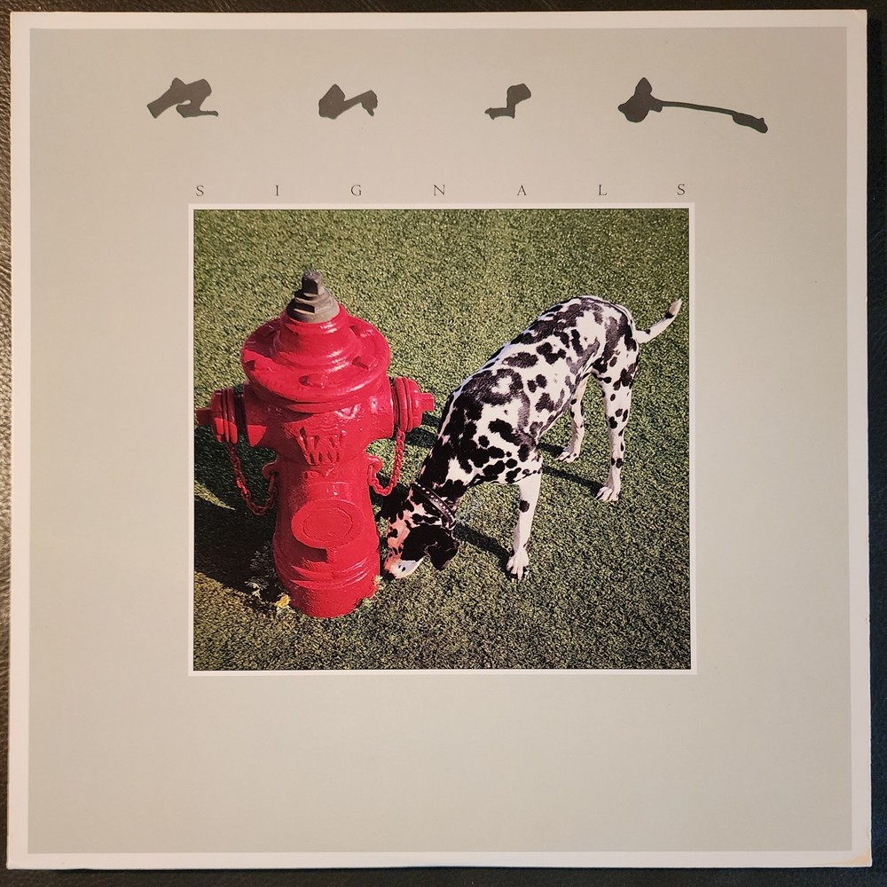 Rush – Signals Original 1982 Japanese W/ 12 Page Insert Vg + No OBI