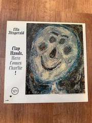 Ella Fitzgerald Clap Hands Here Comes Charlie Verve LP Mono V 4053 Lou Levy
