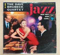 The Dave Brubeck Quartet Jazz Red Hot And Cool Columbia Six Eye Mono LP VG+ VG+