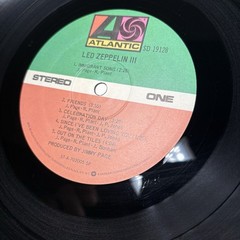Led Zeppelin III 1970 LP Vintage Gatefold Vinyl Record In Shrink Hype Sticker