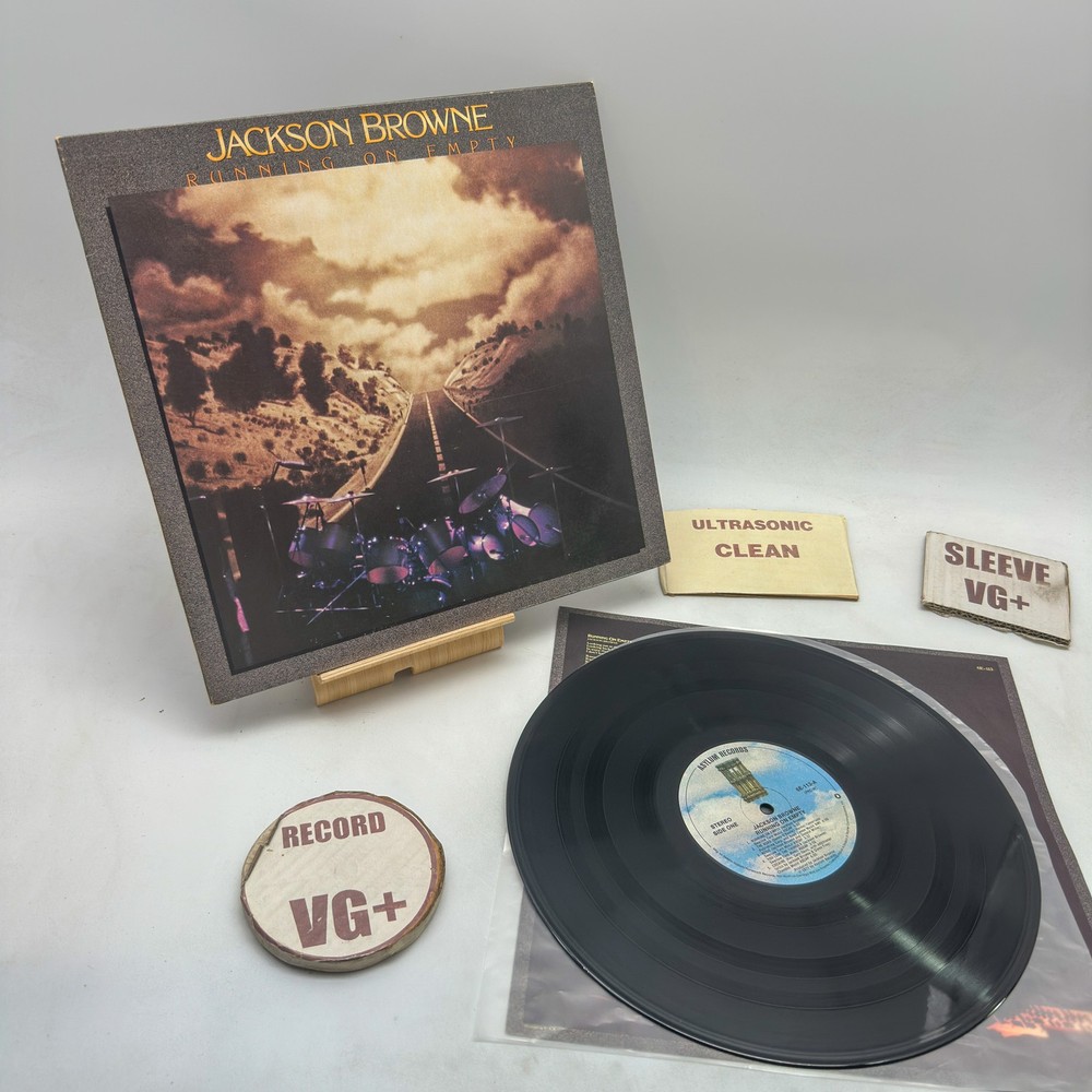 Jackson Browne – Running On Empty VG+/VG+ 1977 Ultrasonic Clean Vinyl