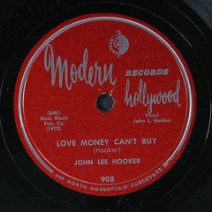 JOHN LEE HOOKER: please take me back / love money can’t buy MODERN Single 78 RPM