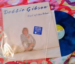Debbie Gibson Exclusive Barnes & Noble Blue Vinyl Out Of The blue Album, New