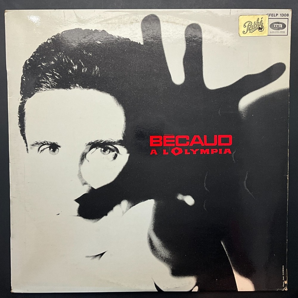 Gilbert Becaud, Becaud A L’Olympia, Vinyl LP, VG+