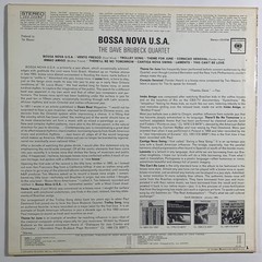DAVE BRUBECK QUARTET: Bossa Nova USA VINYL LP MINT Original Release COLUMBIA