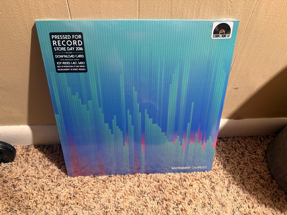 Changes by Mutemath (Record) RSD (Mint/Sea Foam Green) 2016. New, Sealed.