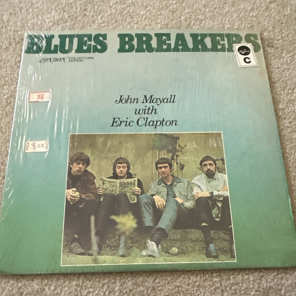 John Mayall Eric Clapton Blues Breakers London Collector’s 12″ LP Sealed