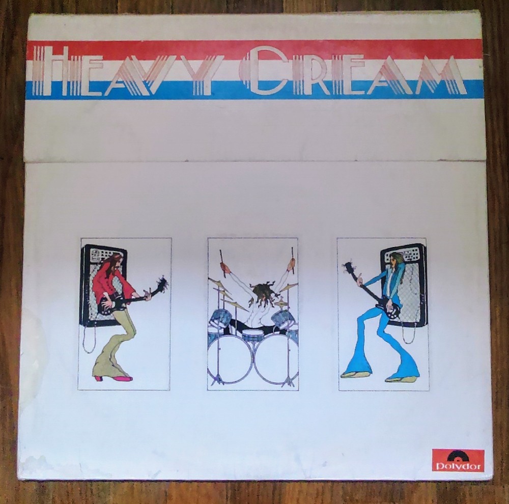 Heavy Cream Double Record LP Polydor 1972 Vg Condition Blues Rock RL Pressing