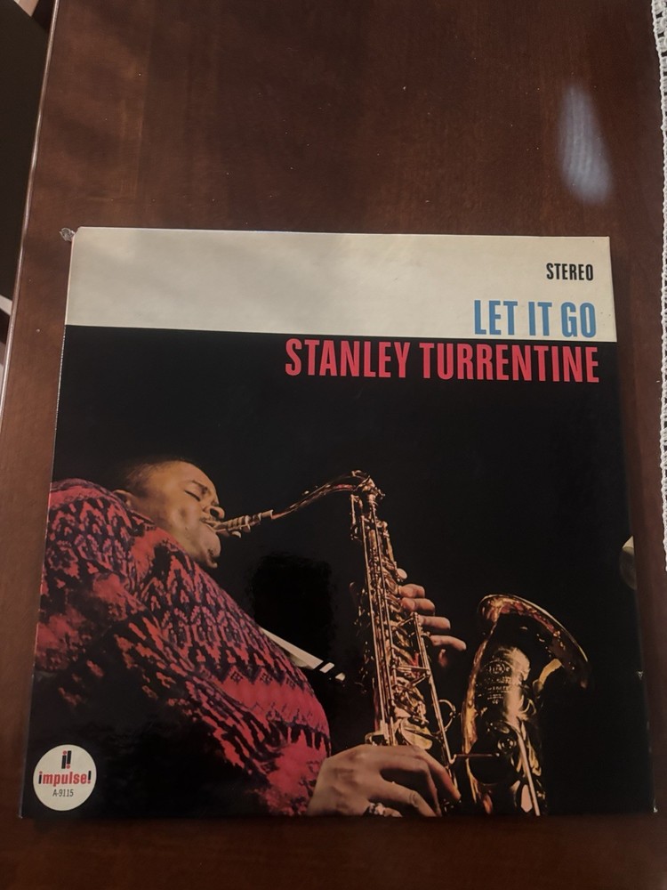 Stanley Turrentine – LET IT GO LP 1st PRESS STEREO NM- Gatefold