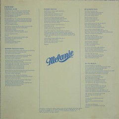 Folk/Singer Songwriter MELANIE Stoneground Words LP 1972 NEIGHBORHOOD Germany EX