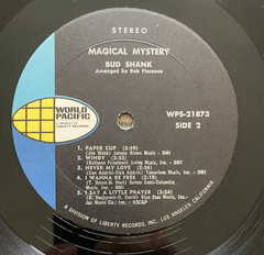 BUD SHANK- MAGICAL MYSTERY 1968 1ST PRESS STEREO COOL JAZZ THE BEATLES SHRINK EX