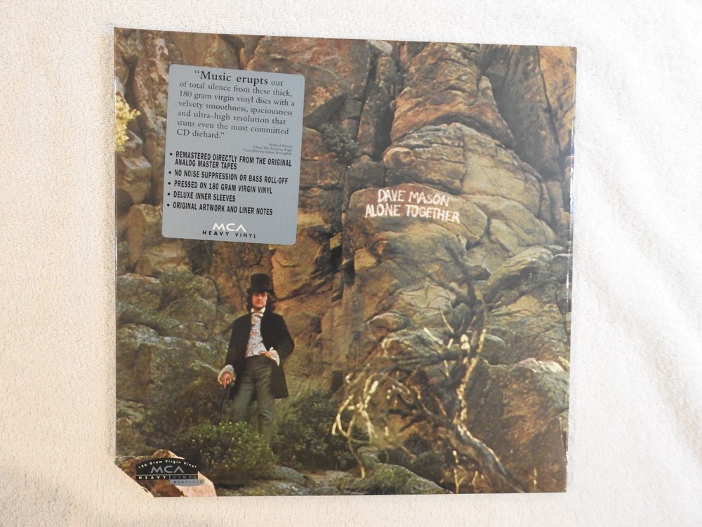 Dave Mason „Alone Together“ BRAND NEW 1995 PROMO Kevin Gray Remastered 180g LP!