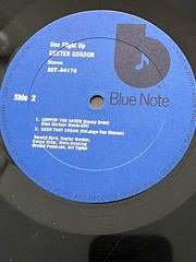 DEXTER GORDON One Flight Up BLUE NOTE LP 84176 Stereo Van Gelder Stamp