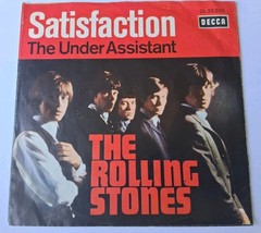 The Rolling Stones – Satisfaction / The Under Assistant 45 – 1965 Decca Germany