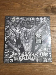 Rob Zombie – The Great Satan, Explicit Ghostly Black Colored Vinyl Sealed.