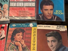 9 Picture Sleeves And Records From The Early 1960’s, All Records Near Mint