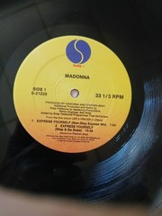 Rare: MADONNA 12″ SINGLE „Express Yourself“ MINT PROMO 1989 Mint All The Way Pix