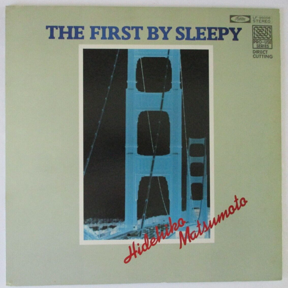 Hidehiko Matsumoto, The First by Sleepy, Japanese Jazz , Toshiba LF95008, Stereo