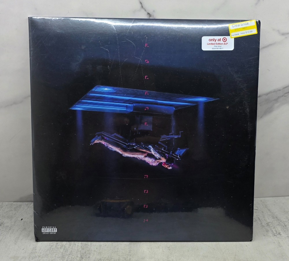 Teyana Taylor Escape Room (Translucent Light Blue Vinyl) 2 LP Limited Ed Target
