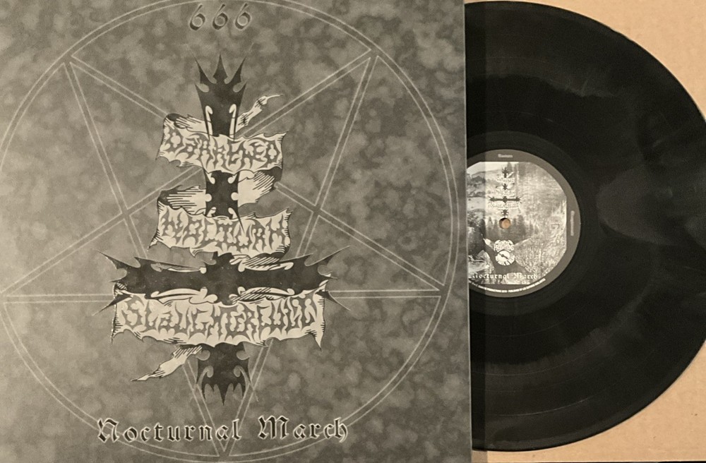 Darkened Nocturn Slaughtercult – Nocturnal March LP 2025 Osmose *Gatefold Galaxy