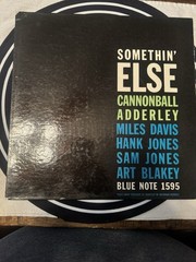 Cannonball Adderley Somethin‘ Else ‘58 Mono 1st US Press, Blue Note RGV