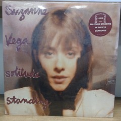SEALED SUZANNE VEGA Solitude Standing OG PRESSING Vinyl Record W/HYPE STICKER LP