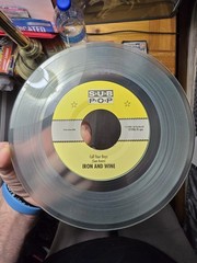 Iron & Wine vinyl – Call Your Boys, Dearest Forsaken 7”Sub Pop singles club 2002