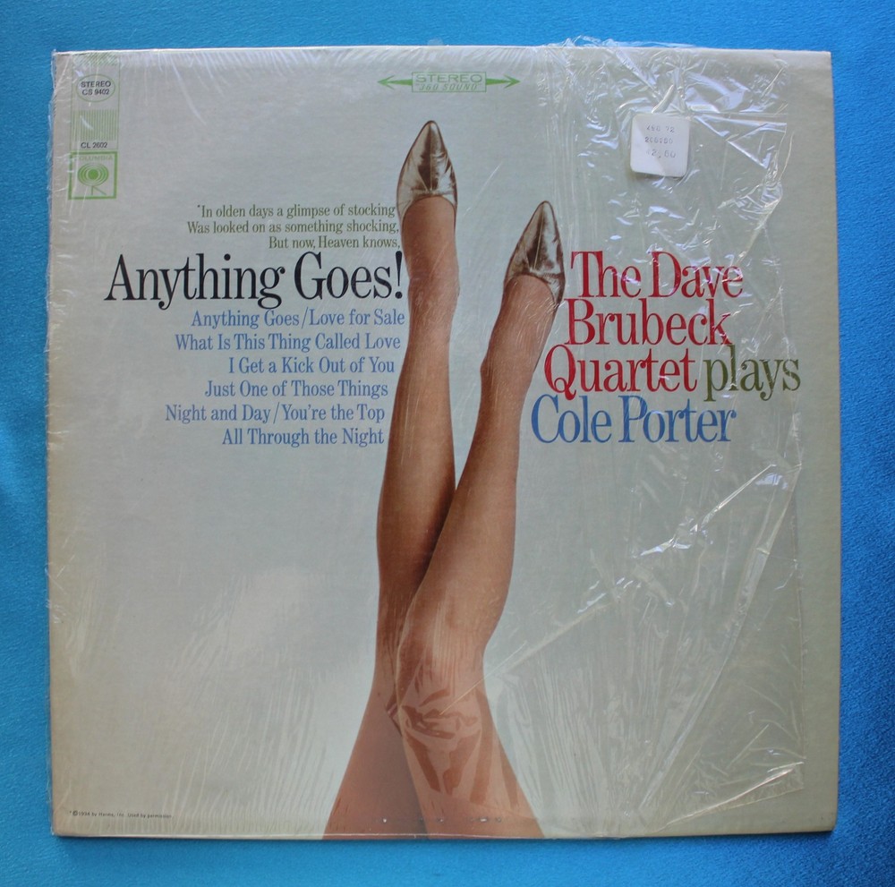 The Dave Brubeck Quartet-Anything Goes!-1967 Jazz In Shrink 2 Eye NM-/E