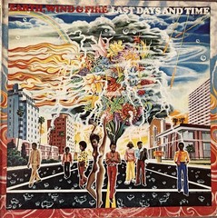 Earth Wind & Fire Last Days and Time Vinyl LP Gatefold Original