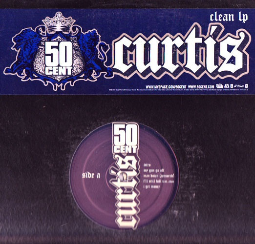 50 Cent – Curtis ( VINYL 2 LPs ) Original Pressing Clean Version