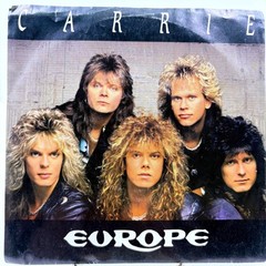Europe „Carrie“ 7″ 45 RPM Promo Single Epic 34-07282 Picture Sleeve